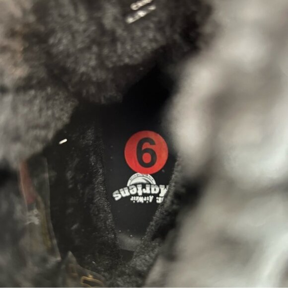 Dr. Martens Black Fleece Combat Boots - Picture 11 of 12